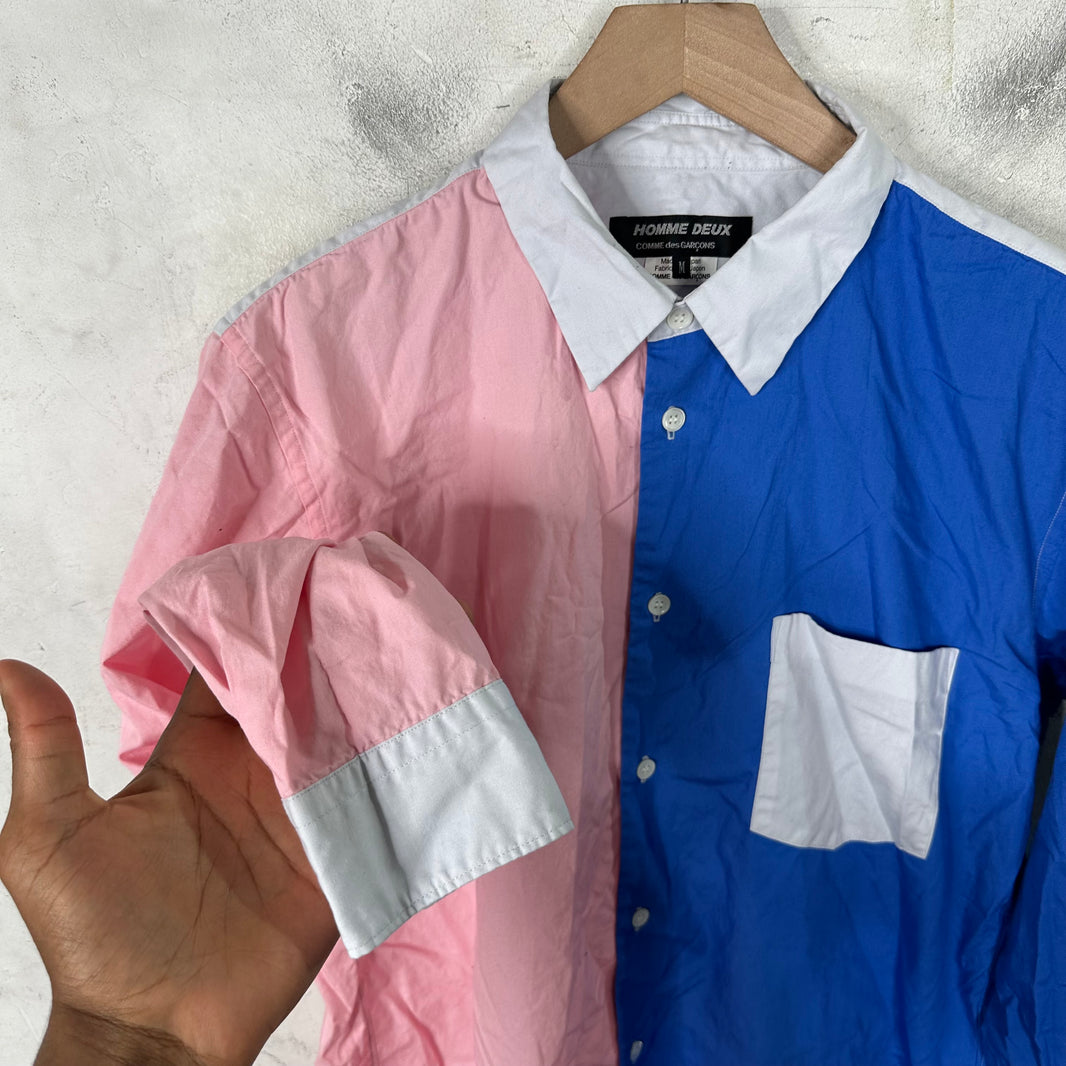 CDG Homme Deux Paneled L/S Shirt