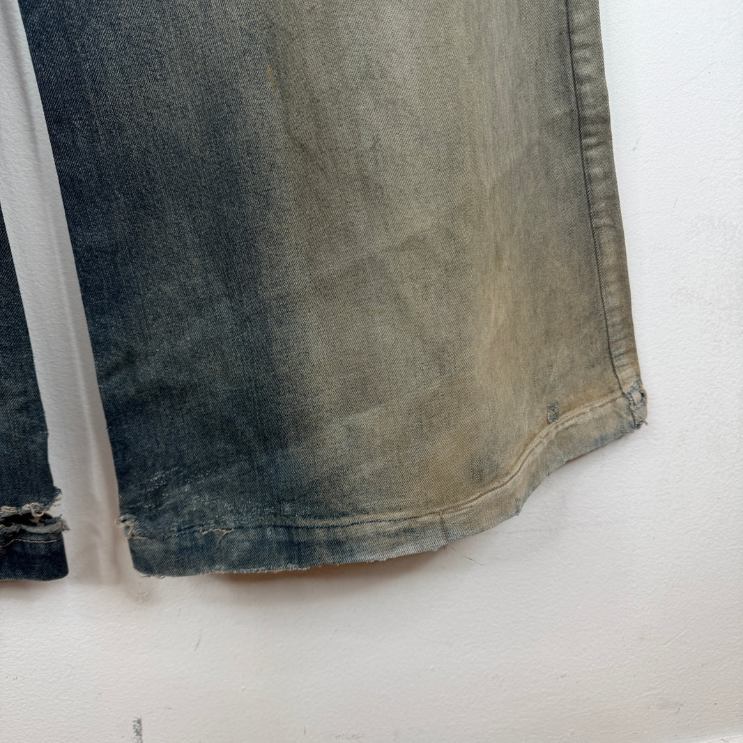 Rick Owens Darkdust Degrade Bela Jeans