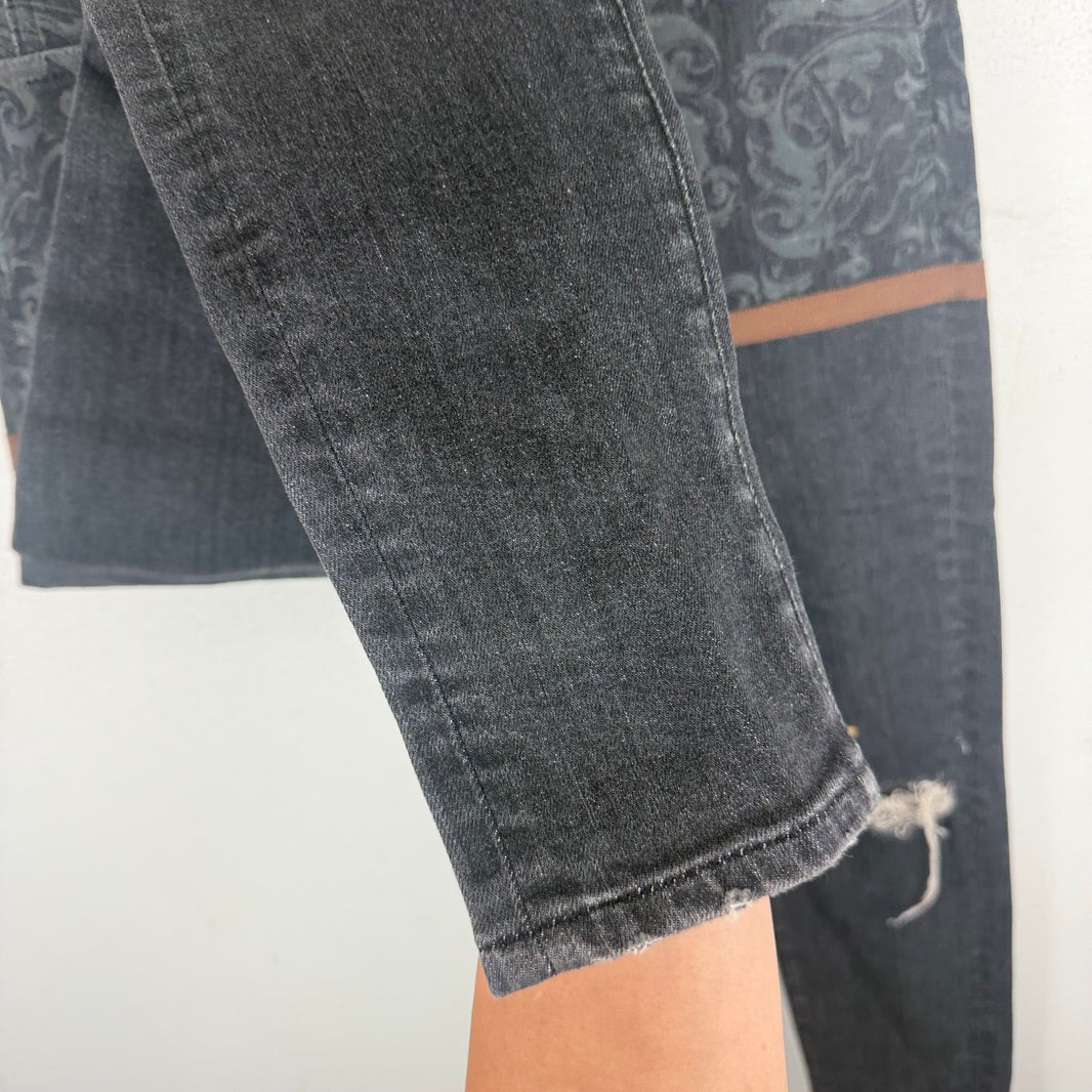Undercover Paisley Hybrid Jeans