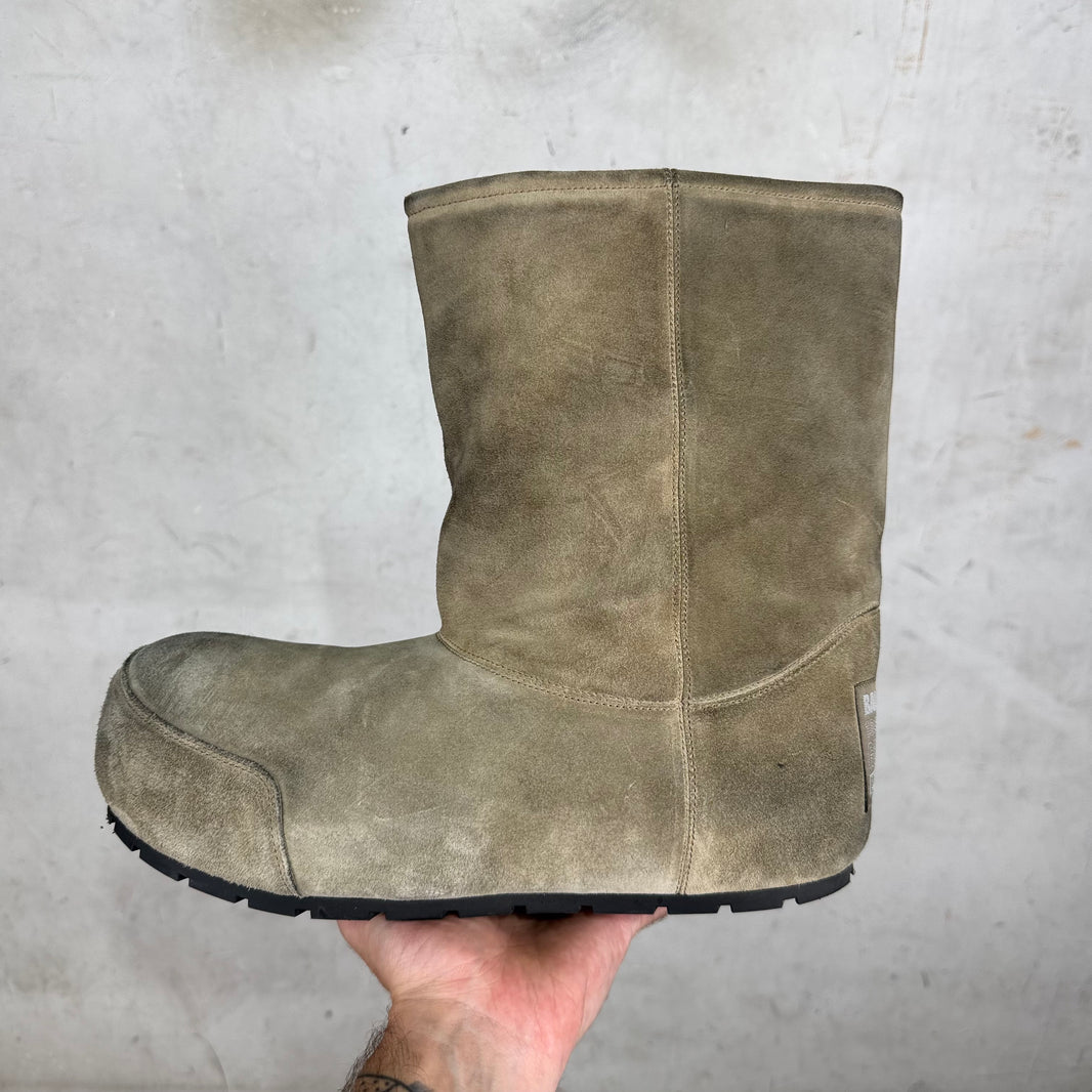 Balenciaga Grey Dumbo Booties