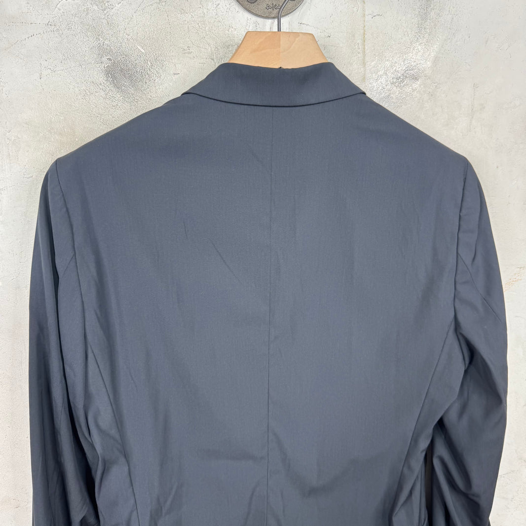 Prada Dark Grey Nylon Blazer
