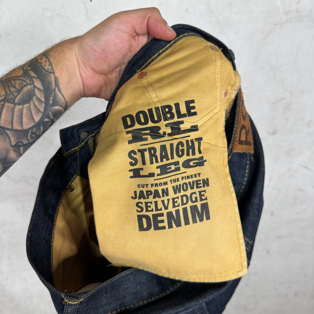 RRL Selvedge Straight Legged Jeans