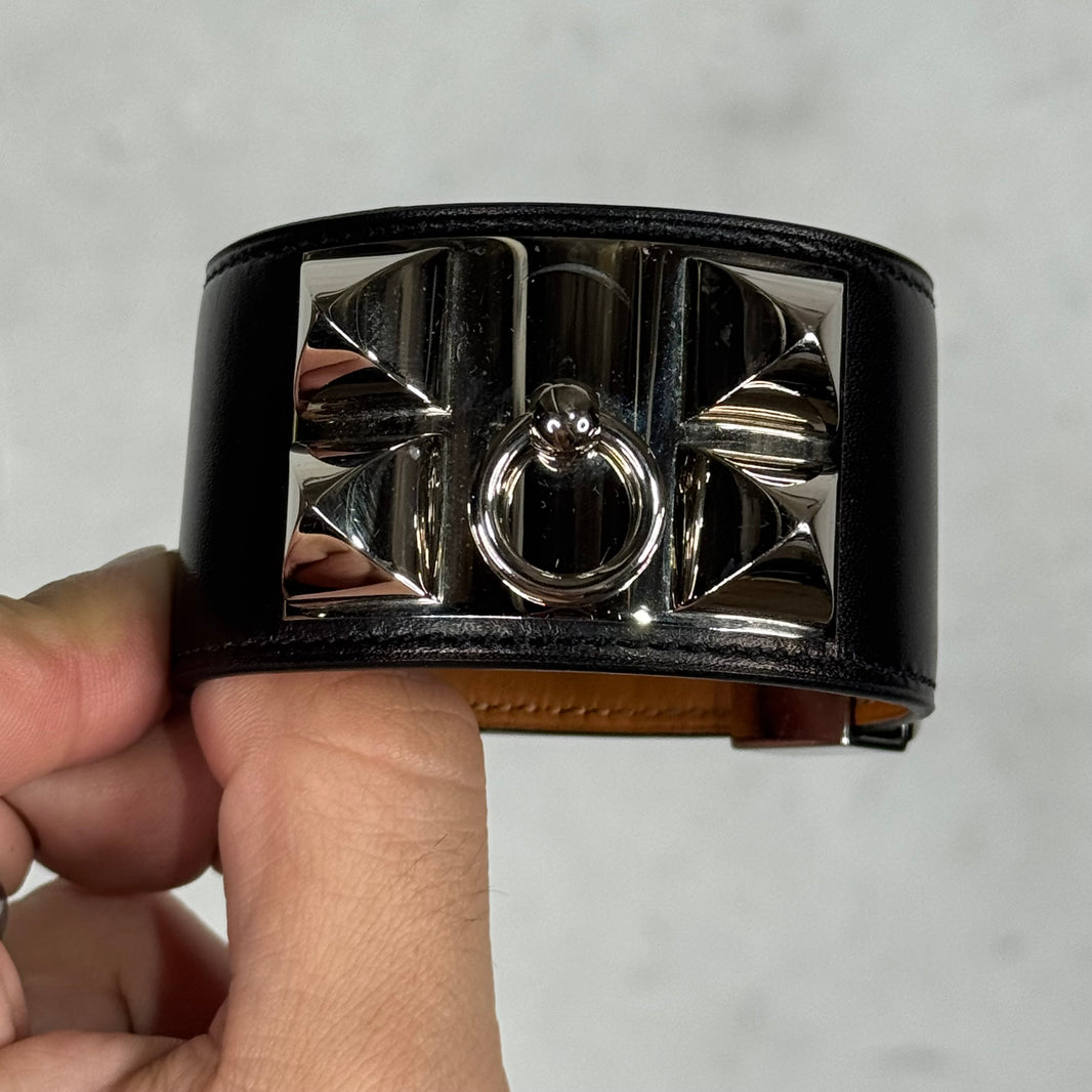 Hermes Studded Leather CDC Bracelet