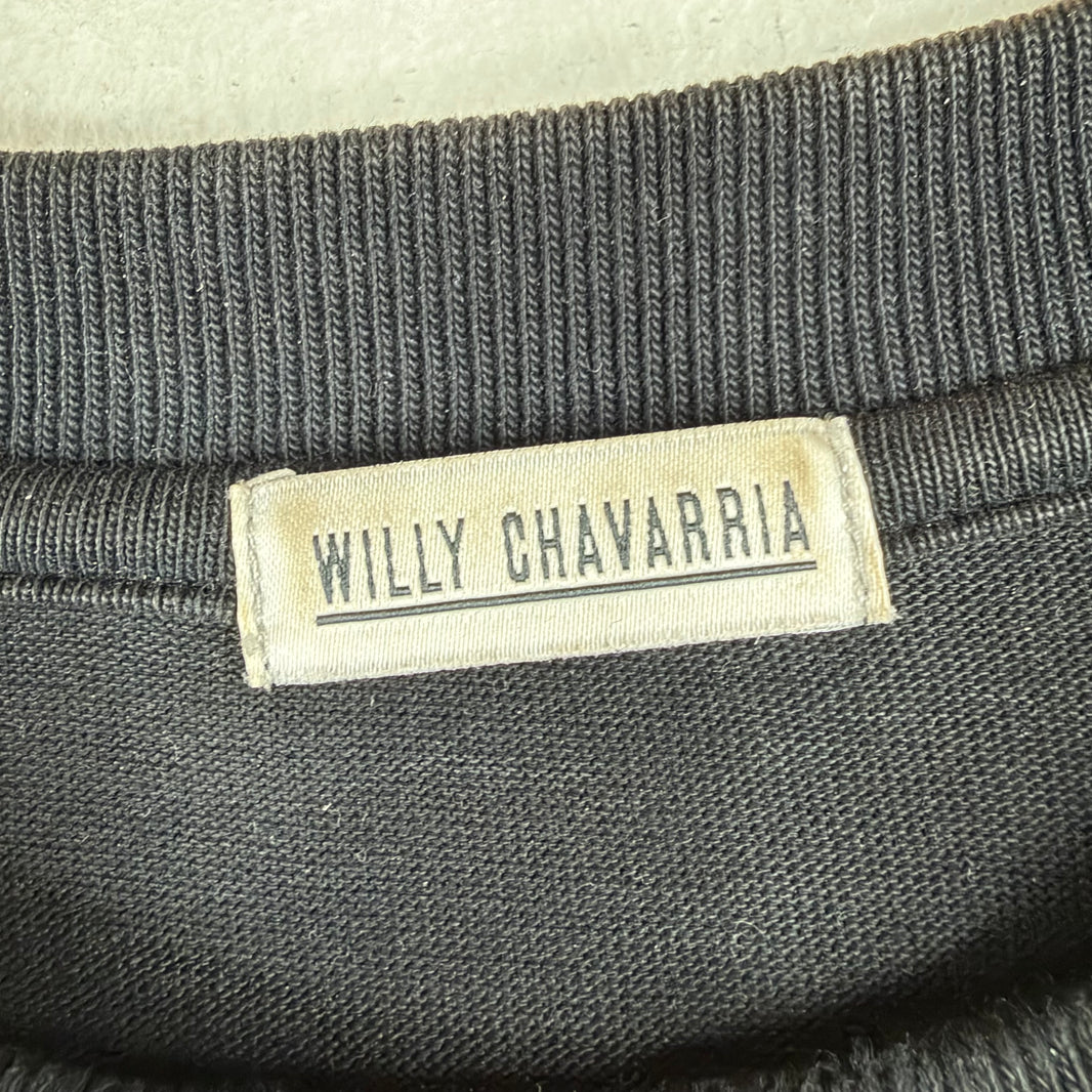 Willy Chavarria USA Patchwork L/S T-Shirt