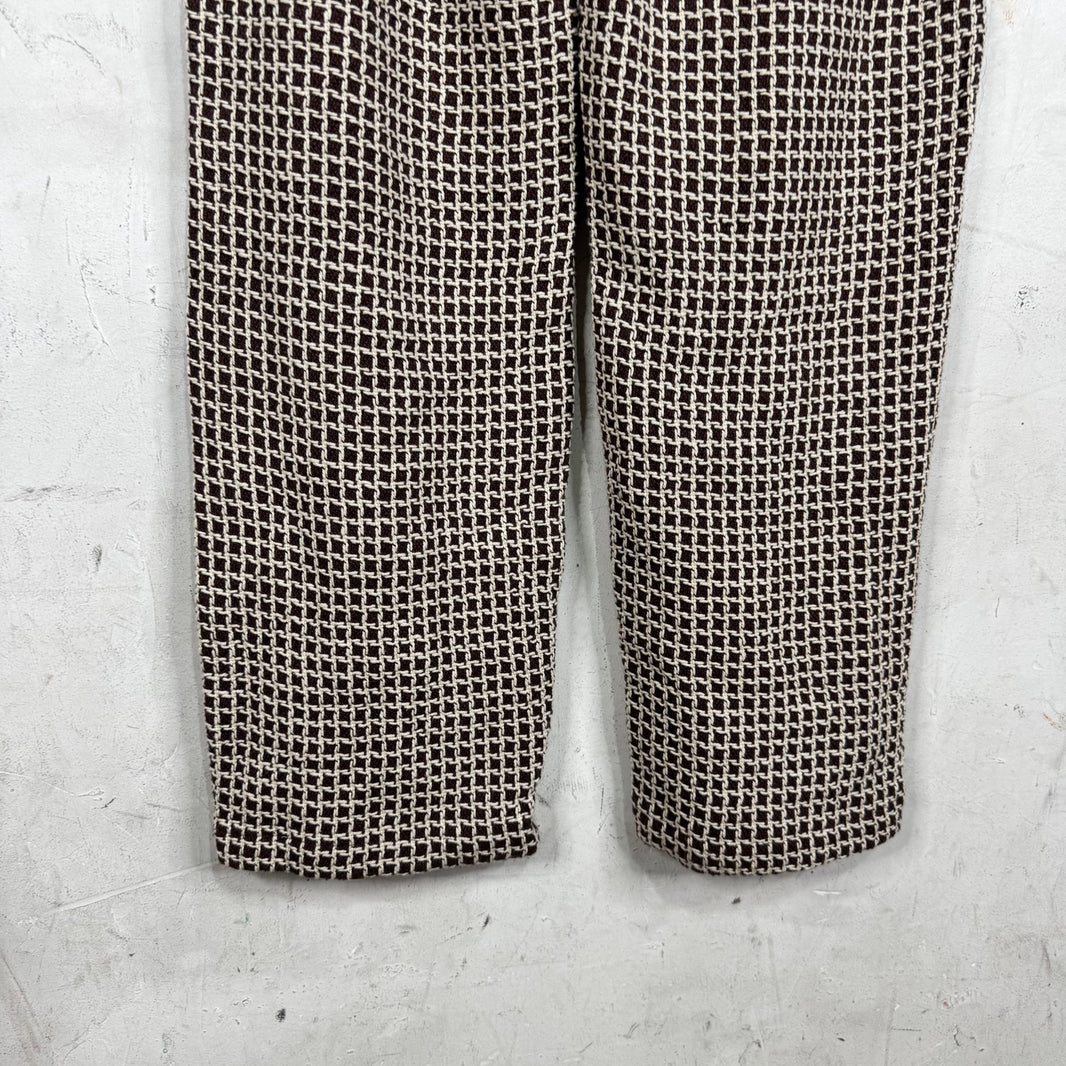 Bode Brown Knit Pants