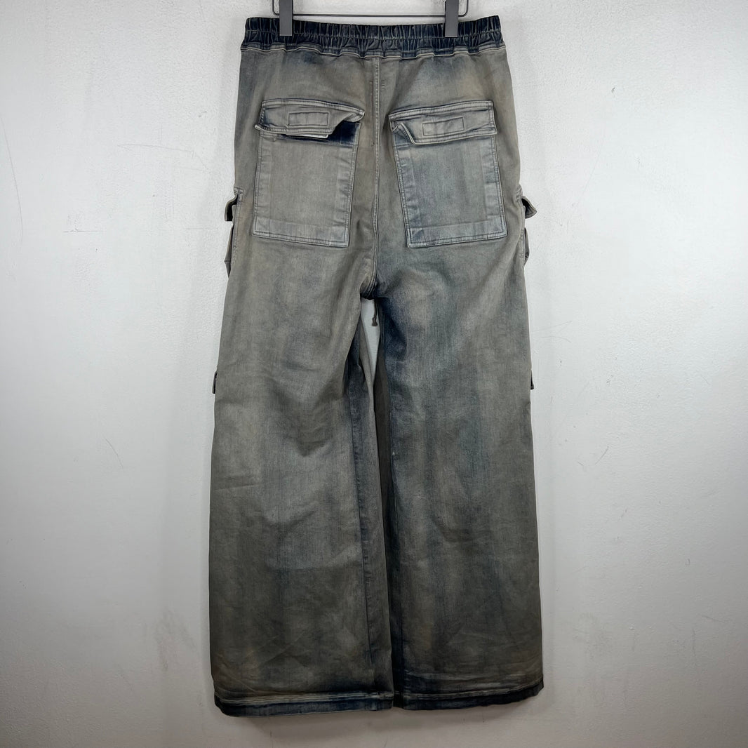 DRKSHDW Sky Double Cargo Jumbo Bela Jeans