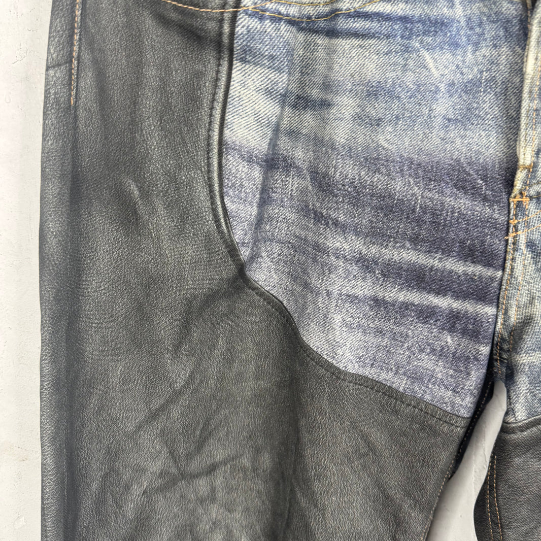 Acne Studios Trompe L'oiel Chap Jeans
