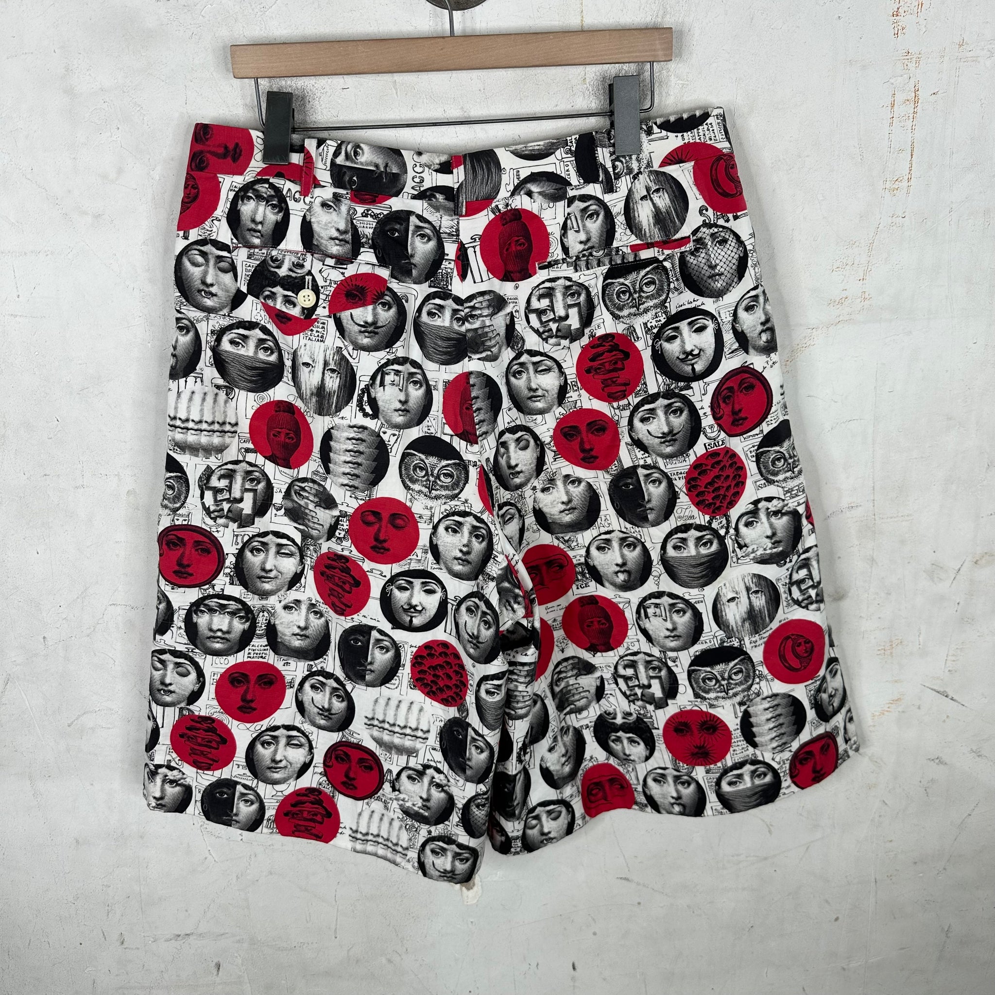 Comme Des Garçons Facial Shorts