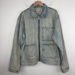 Stussy Zip Up Denim Chore Jacket
