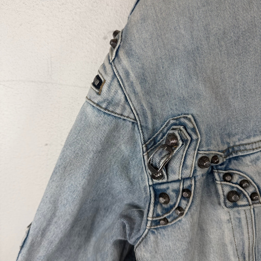 Balenciaga Cagole Denim Jacket