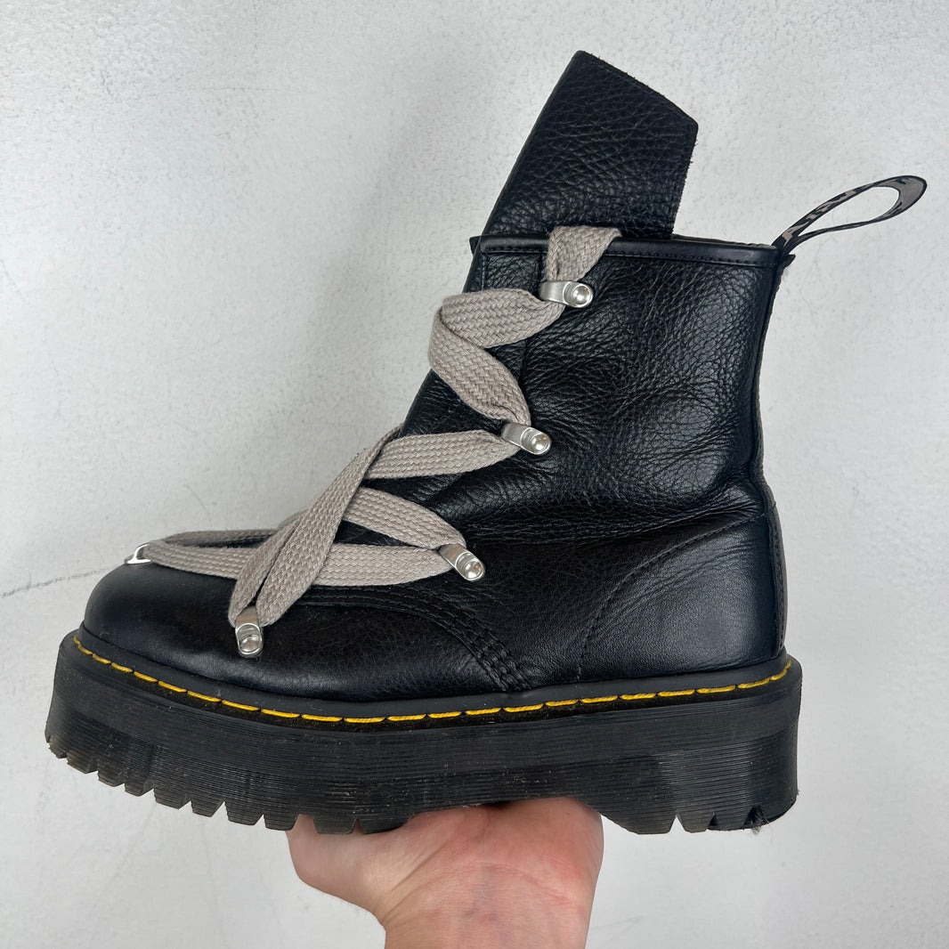 Rick Owens Doc Martens 1460 Megalace Quad Sole Boots