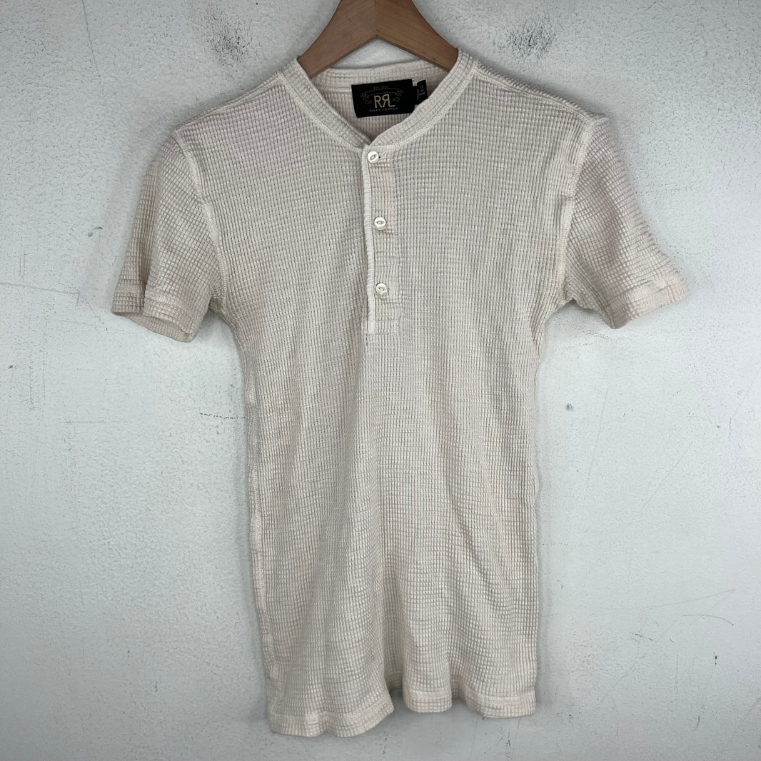 RRL S/S Henley Thermal Shirt