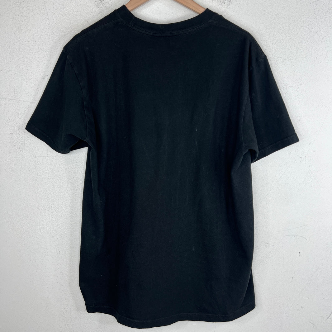 Supreme Black Burberry Box Logo T-Shirt