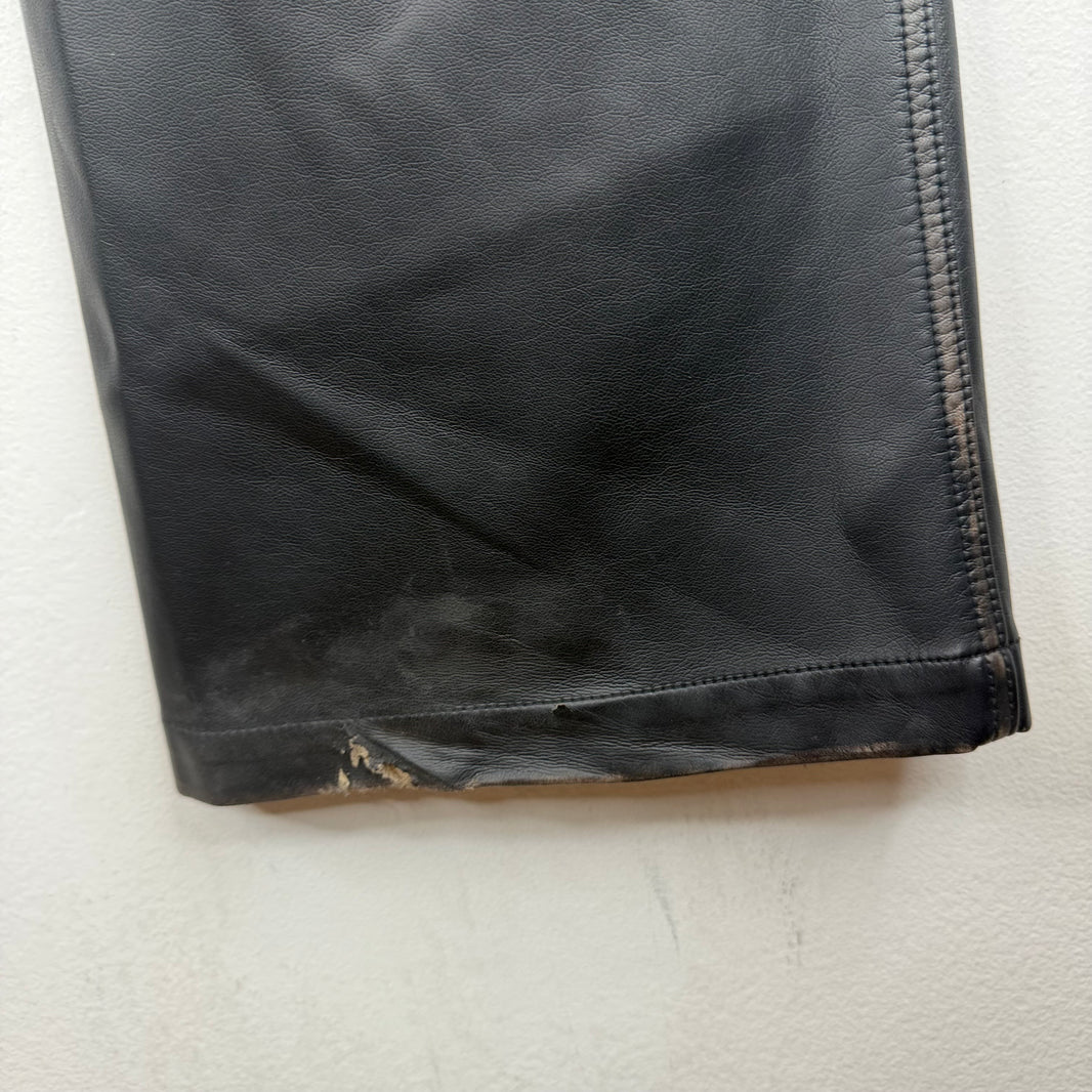 Diesel Slim Faux Leather Pants