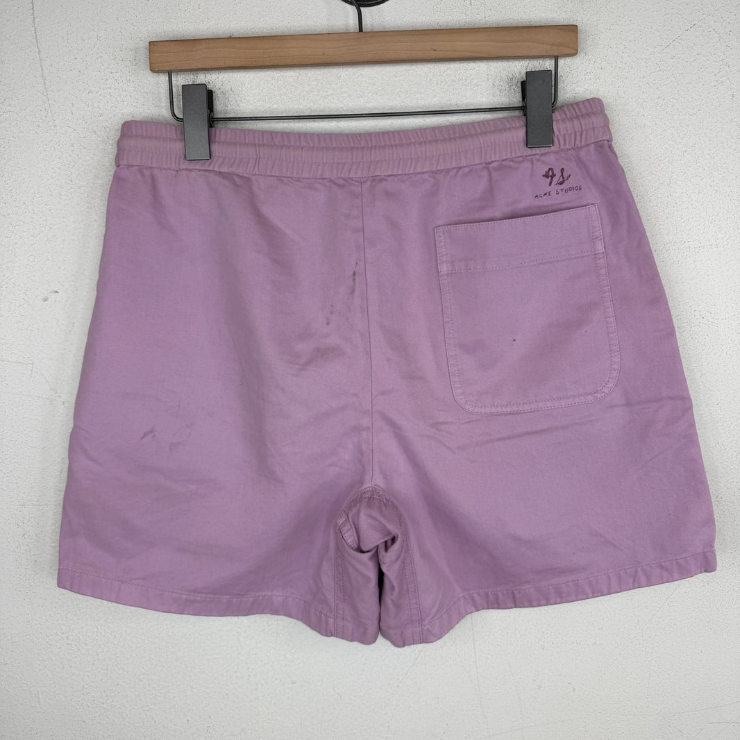 Acne Pink Cargo Shorts