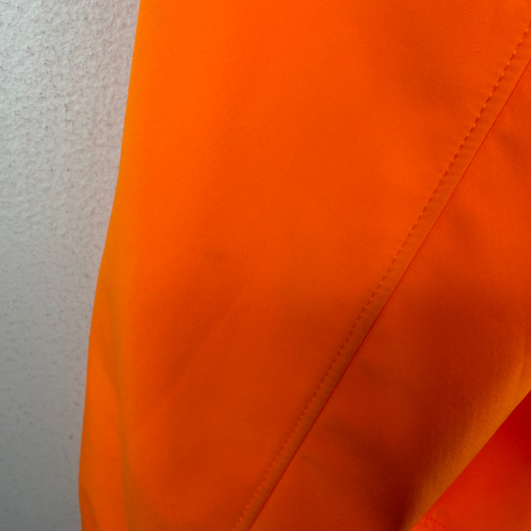 Stone Island Orange Hooded Track Jacket