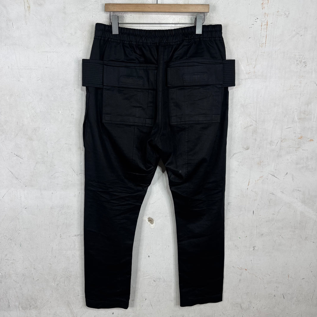 DRKSHDW Black Canvas Creatch Pants