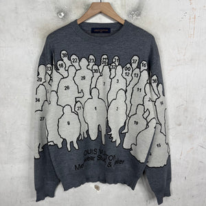 Louis Vuitton Grey Studio Sweater