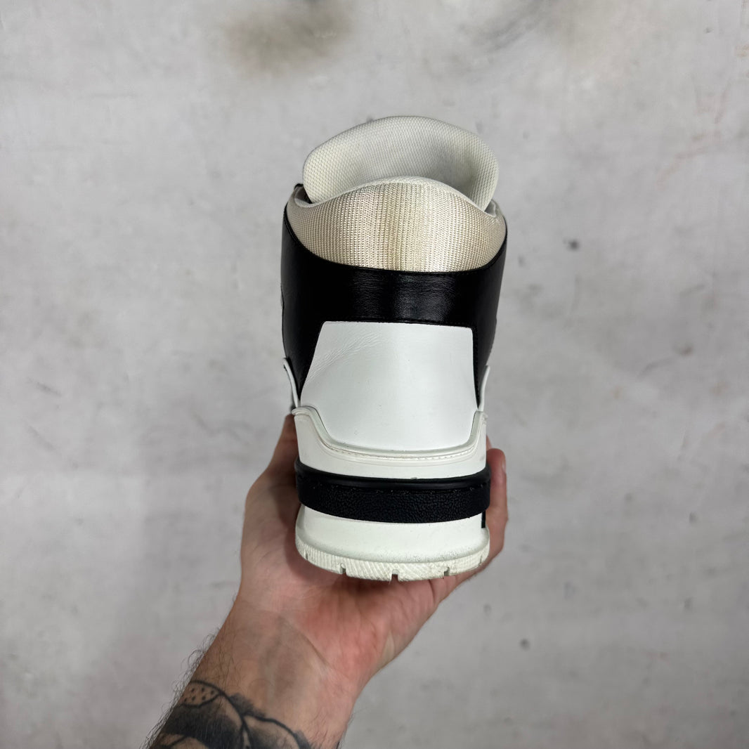 Louis Vuitton Black/White Mid Trainers