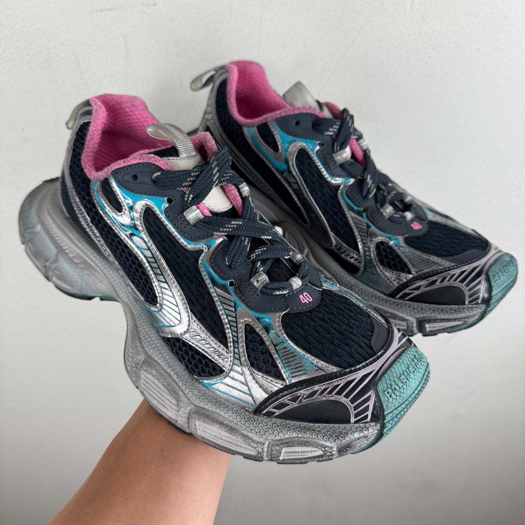Balenciaga Navy/Pink 3XL Sneakers