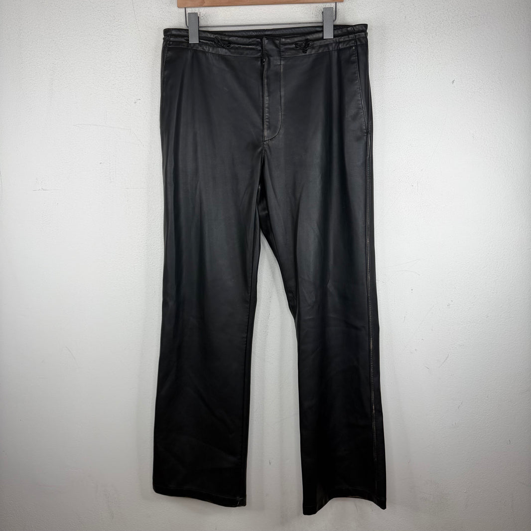 Diesel Slim Faux Leather Pants