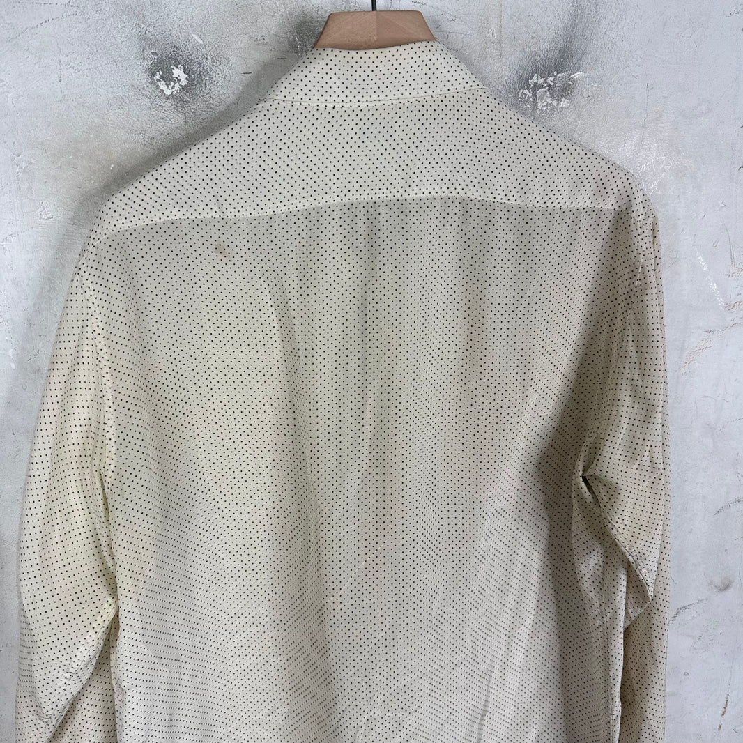 Saint Laurent Small Polka Dot LS Shirt