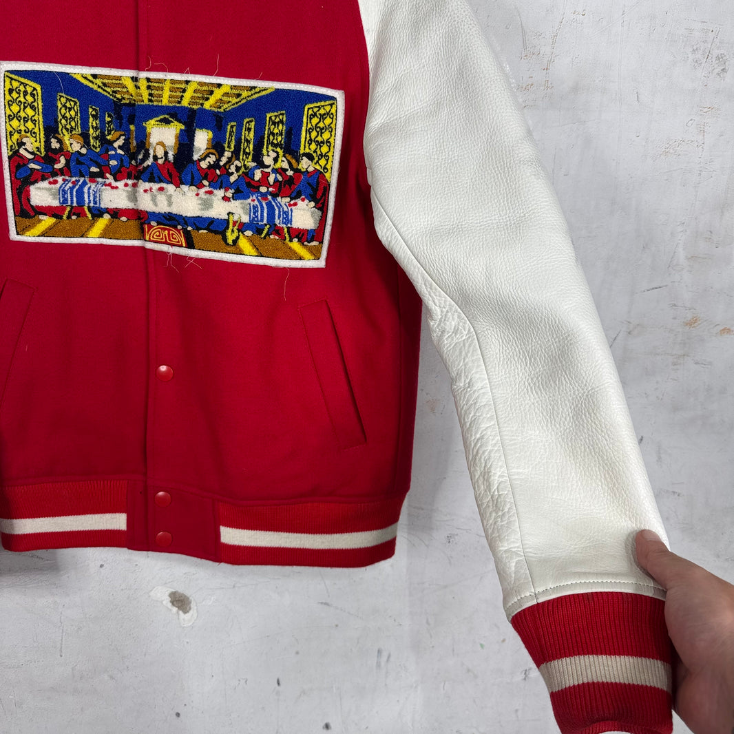 Facetasm Last Supper Varsity Jacket