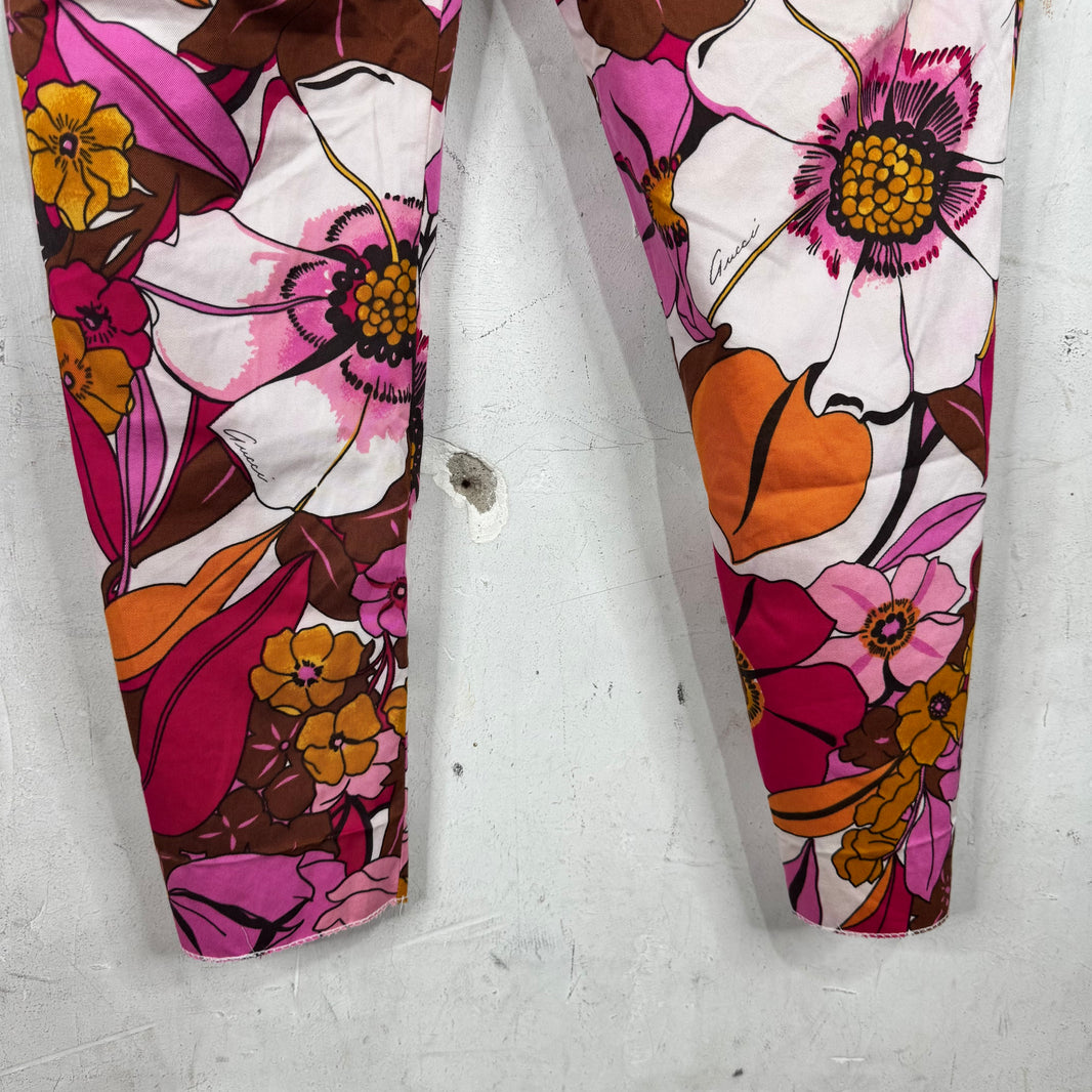Gucci Tom Ford Era Floral Pants