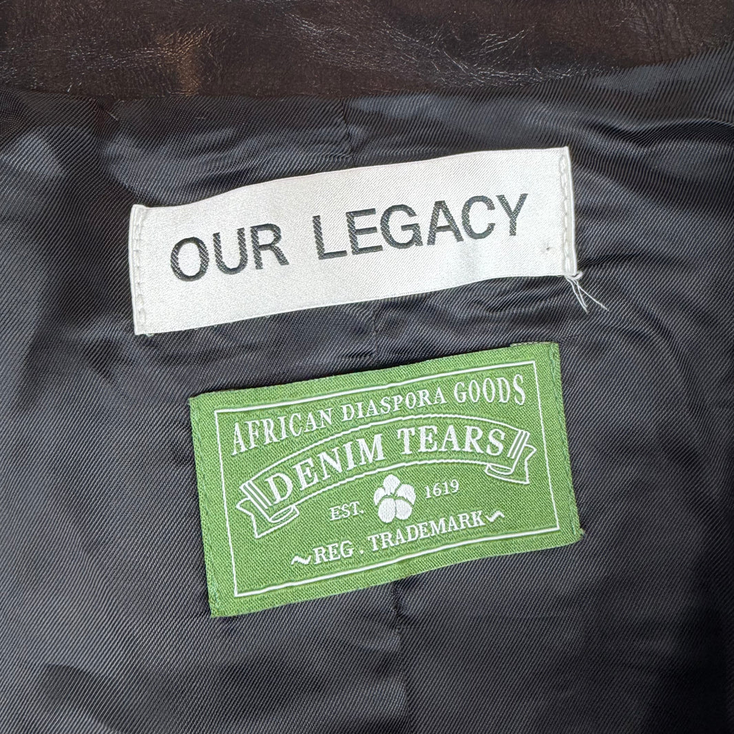 Denim Tears Our Legacy 2Pac Leather Vest