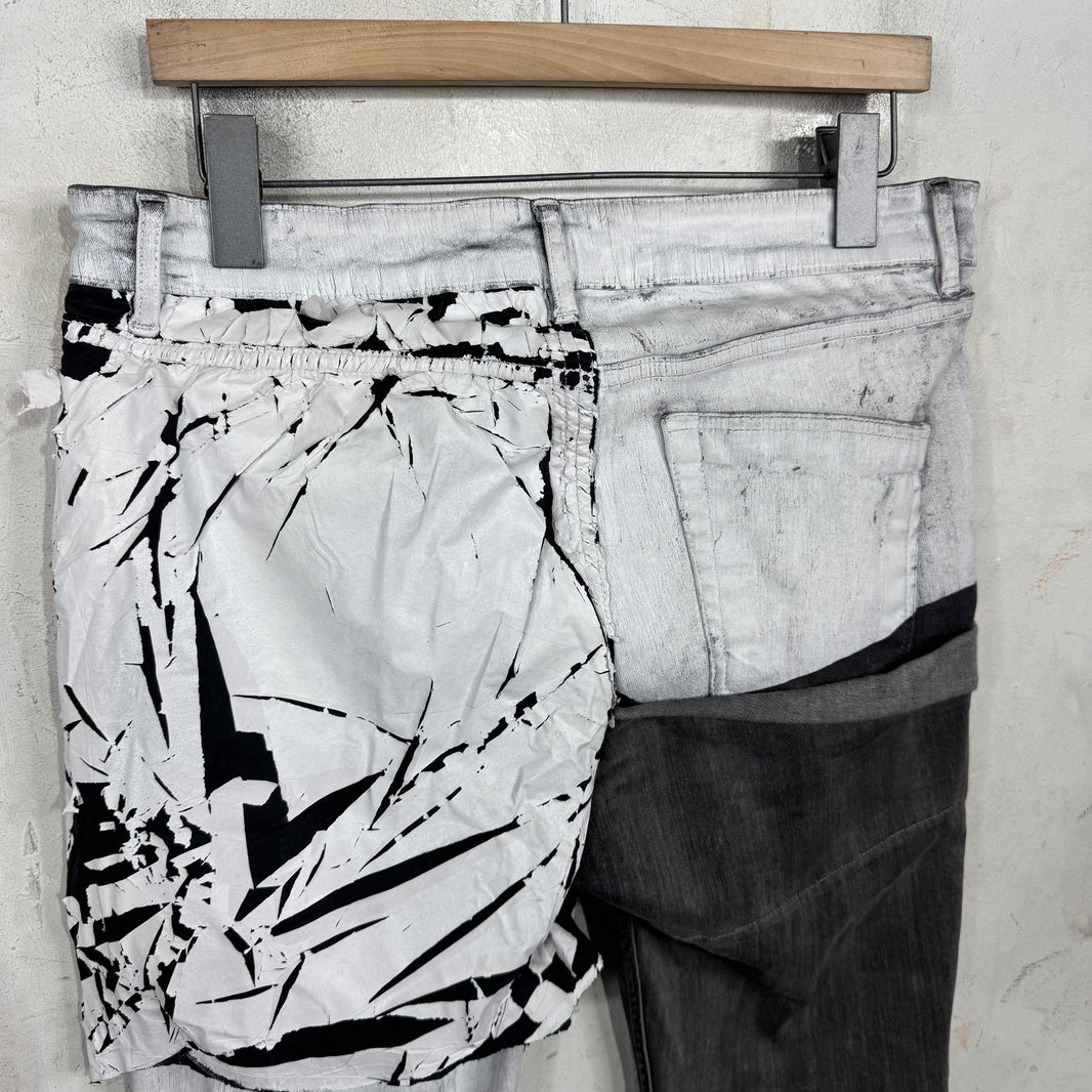 Rick Owens Sample Tyrone Collage Jeans