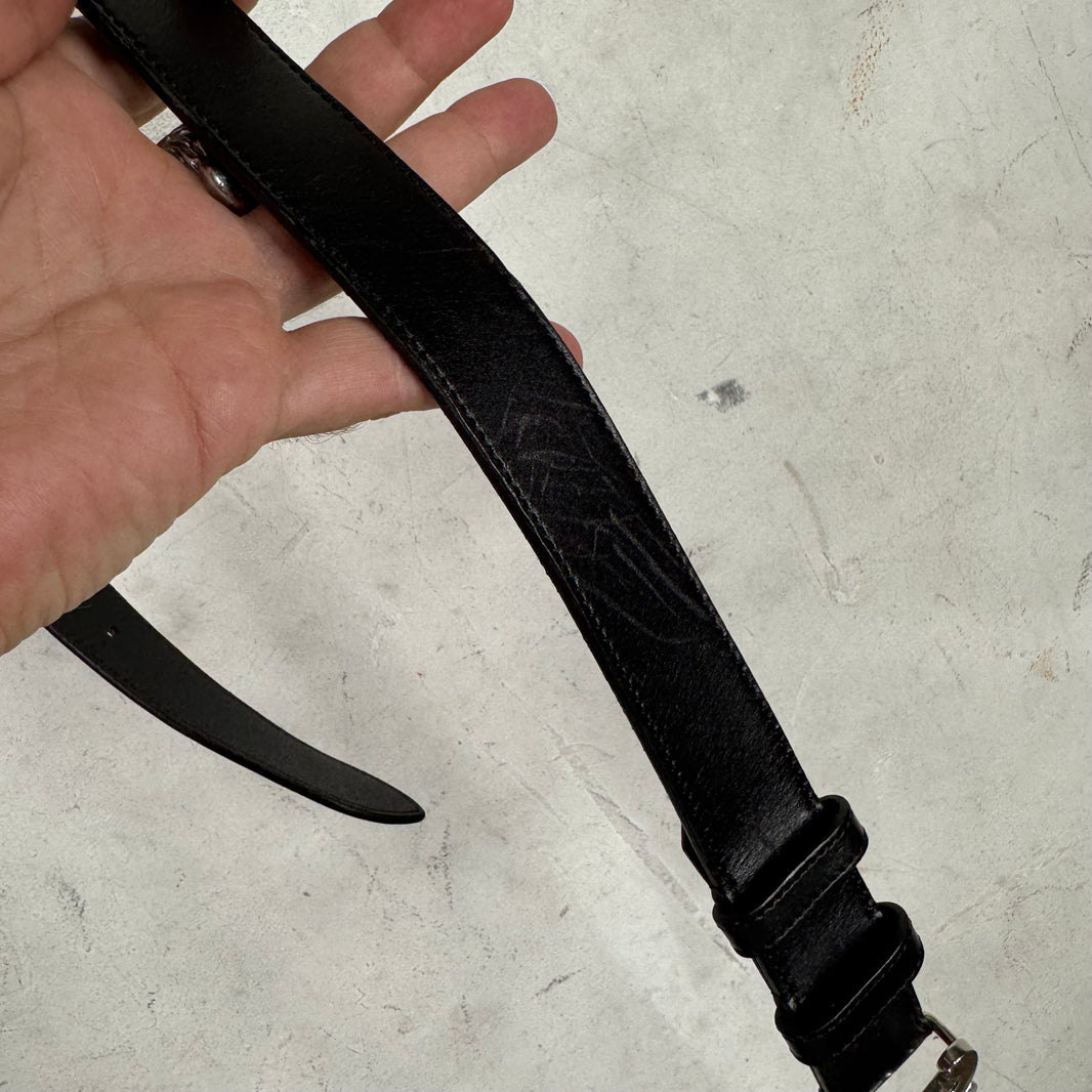 Celine Triumph Logo Belt