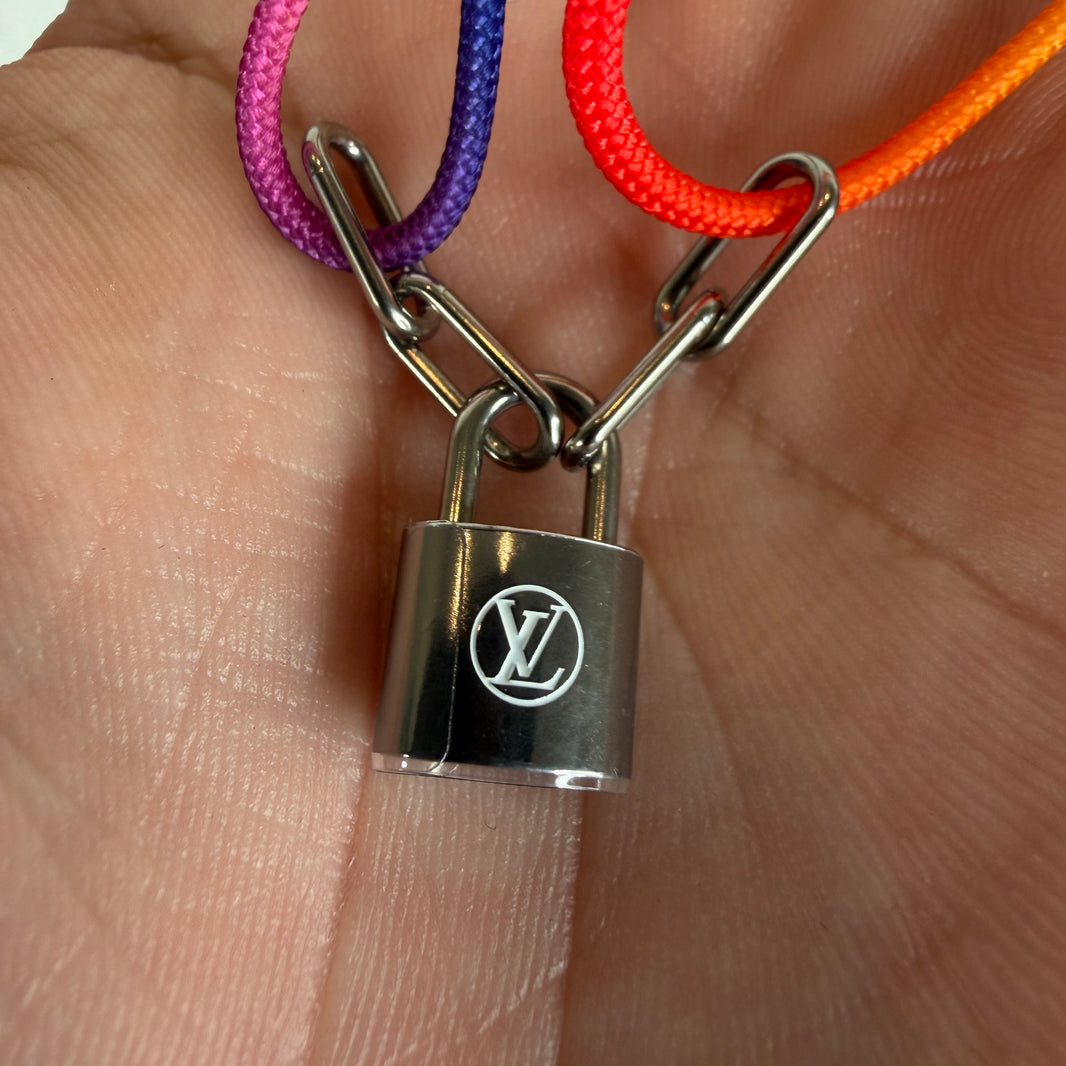 Louis Vuitton Small Multicolor Lock Bracelet