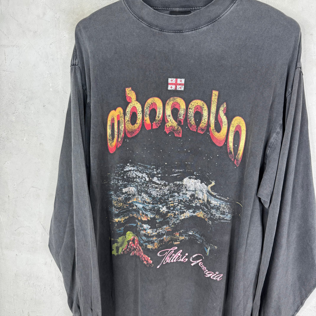 Balenciaga Georgian L/S City T-Shirt