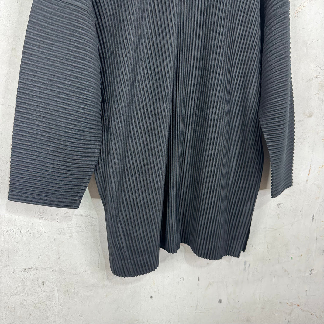 Issey Miyake Pleates Single Buttoned Blazer