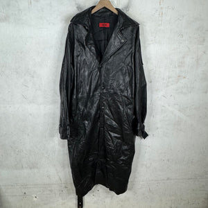 424 Leather Trenchcoat