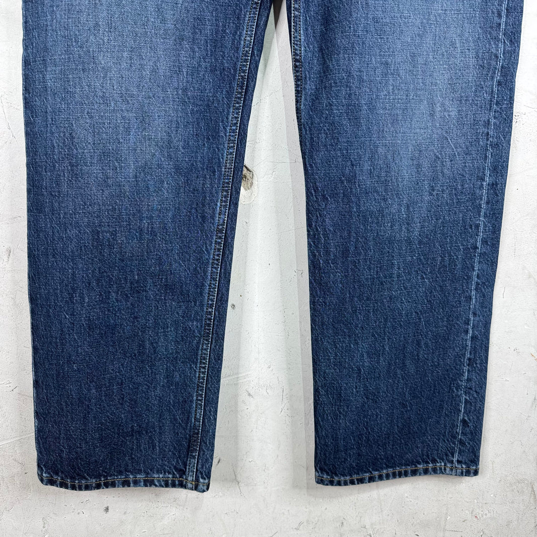 Bottega Veneta Straight Legged Medium Wash Jeans