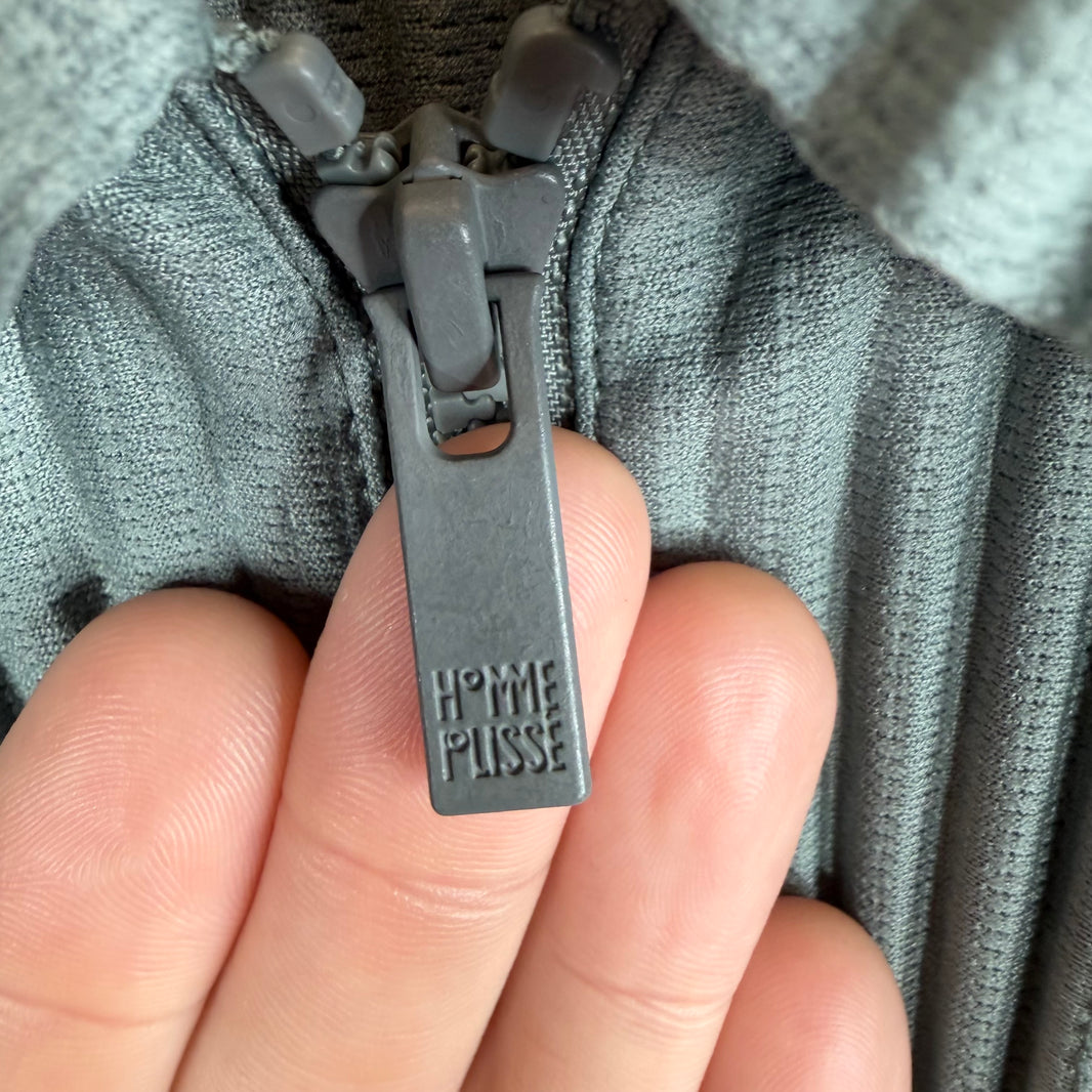 Issey Miyake Pleated Cargo Zip Shirt