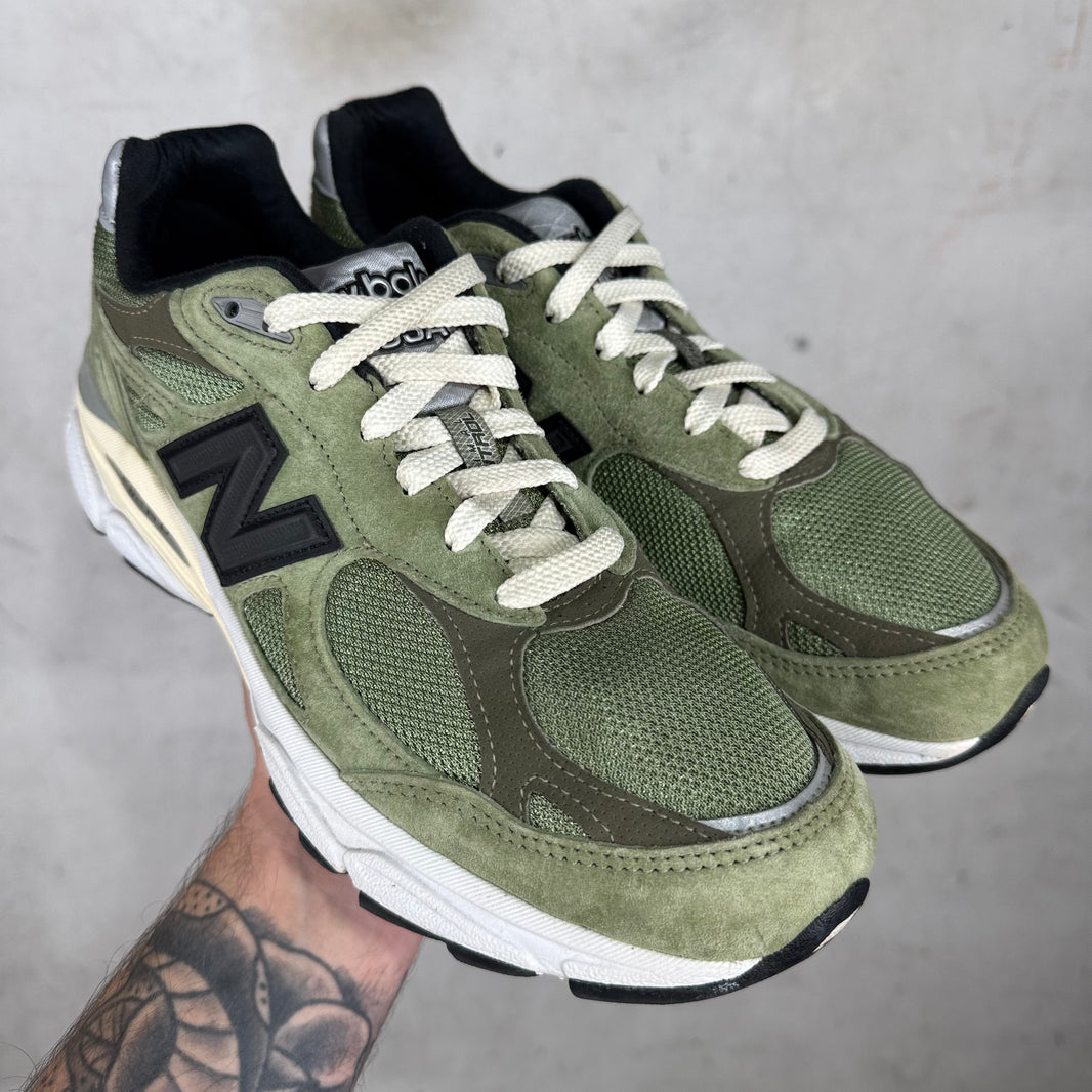 New Balance x JJJJound Olive 990's
