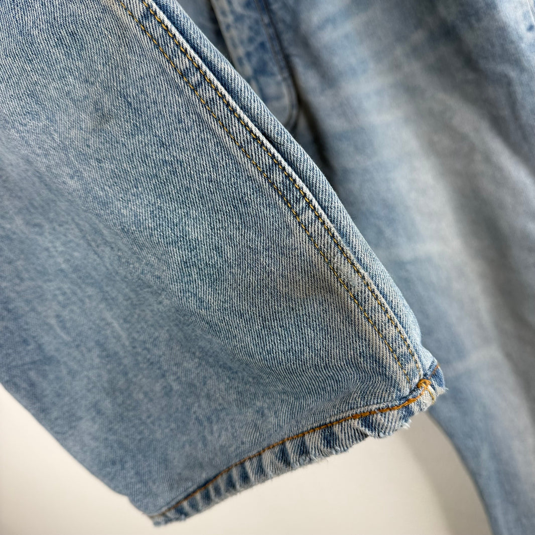Margiela Light Blue Wash Straight Jeans