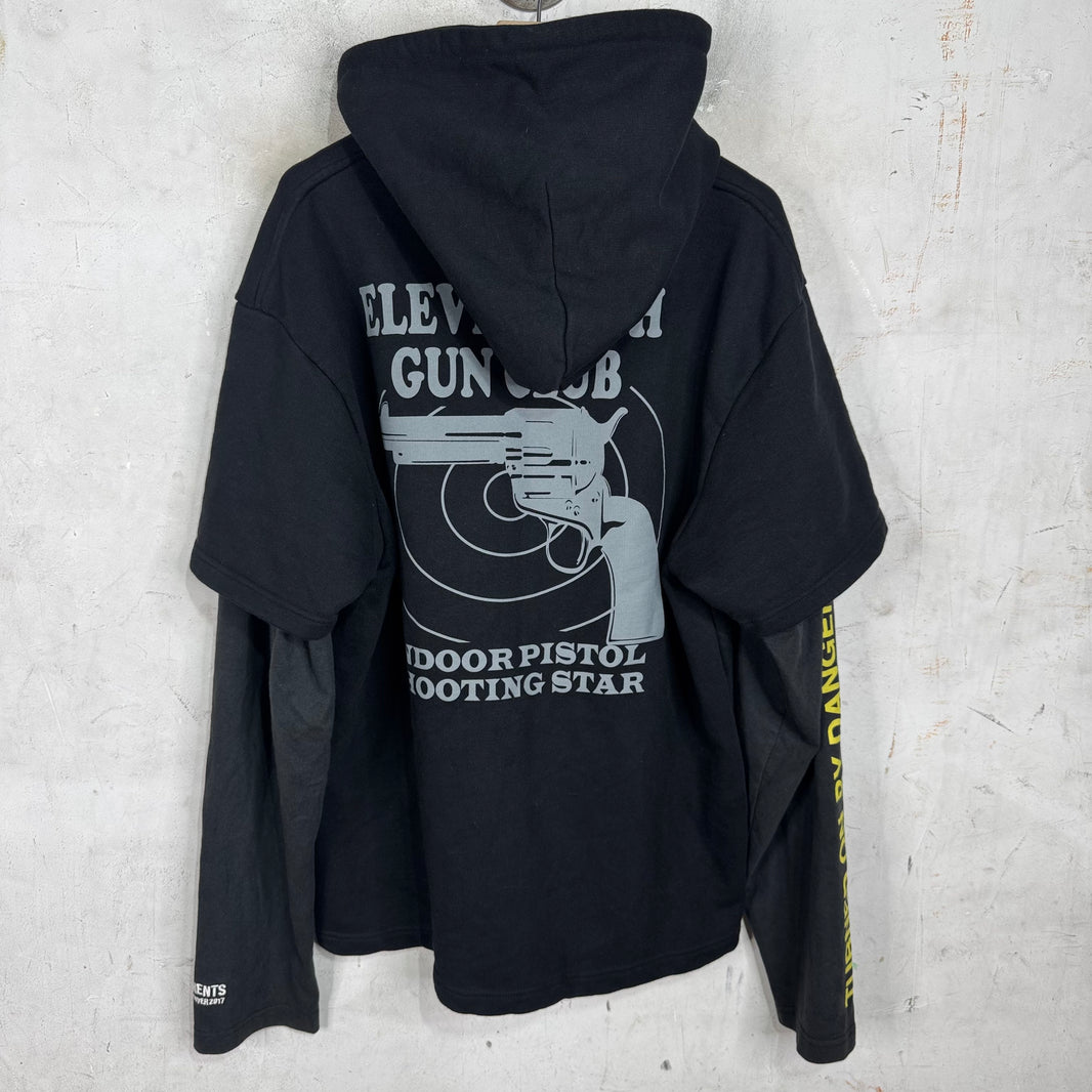 Vetements Justin4Ever Layered Hoodie
