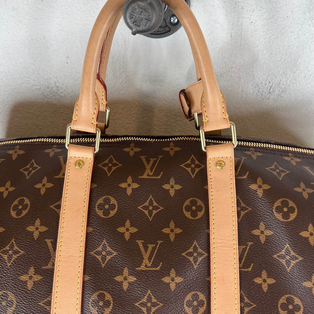 Louis Vuitton Sample Monogram Keepall 55 Dufffle Bag
