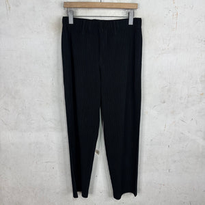 Issey Miyake Black Homme Plisse Trousers
