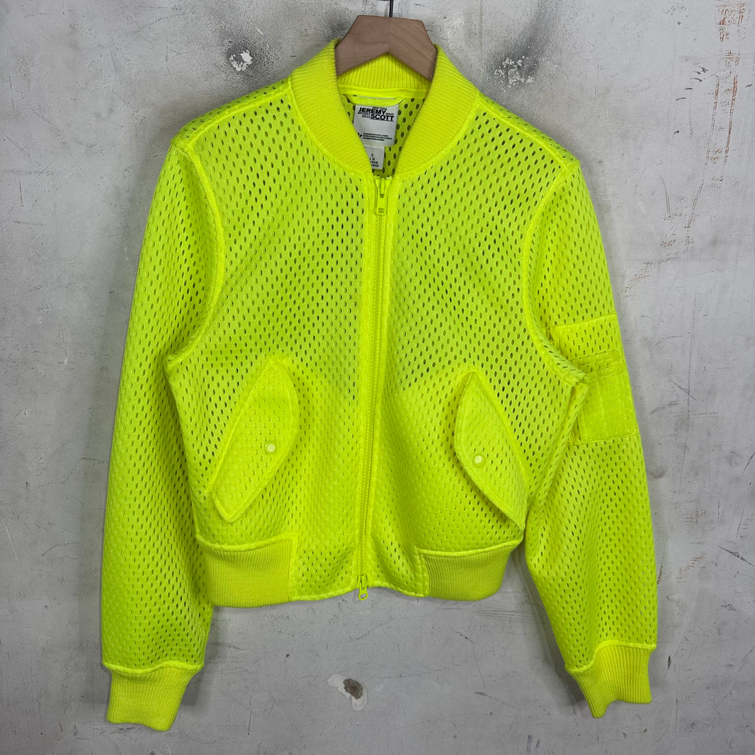 Adidas x Jeremy Scott Mesh Bomber Jacket