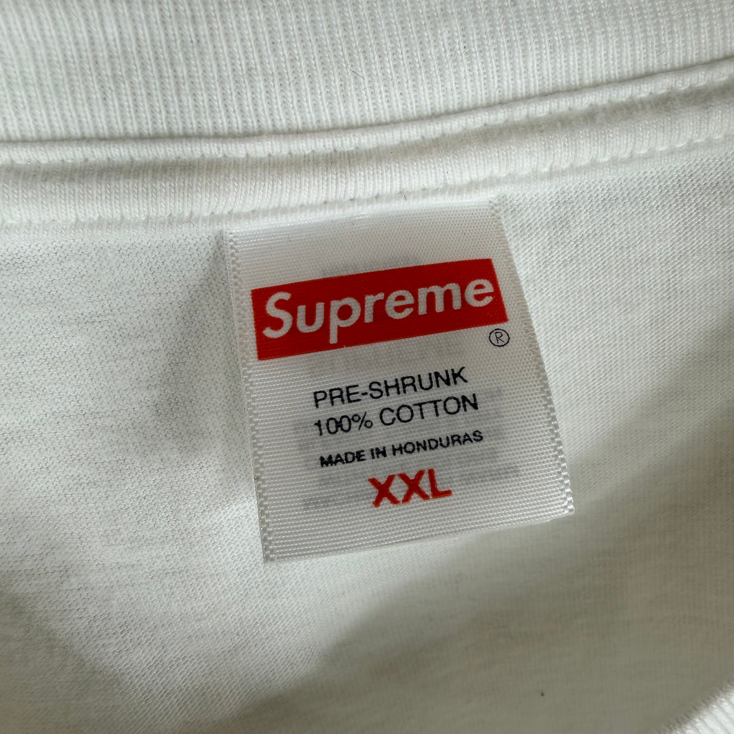 Supreme S.R. Studios Fire Relief Box Logo T-Shirt