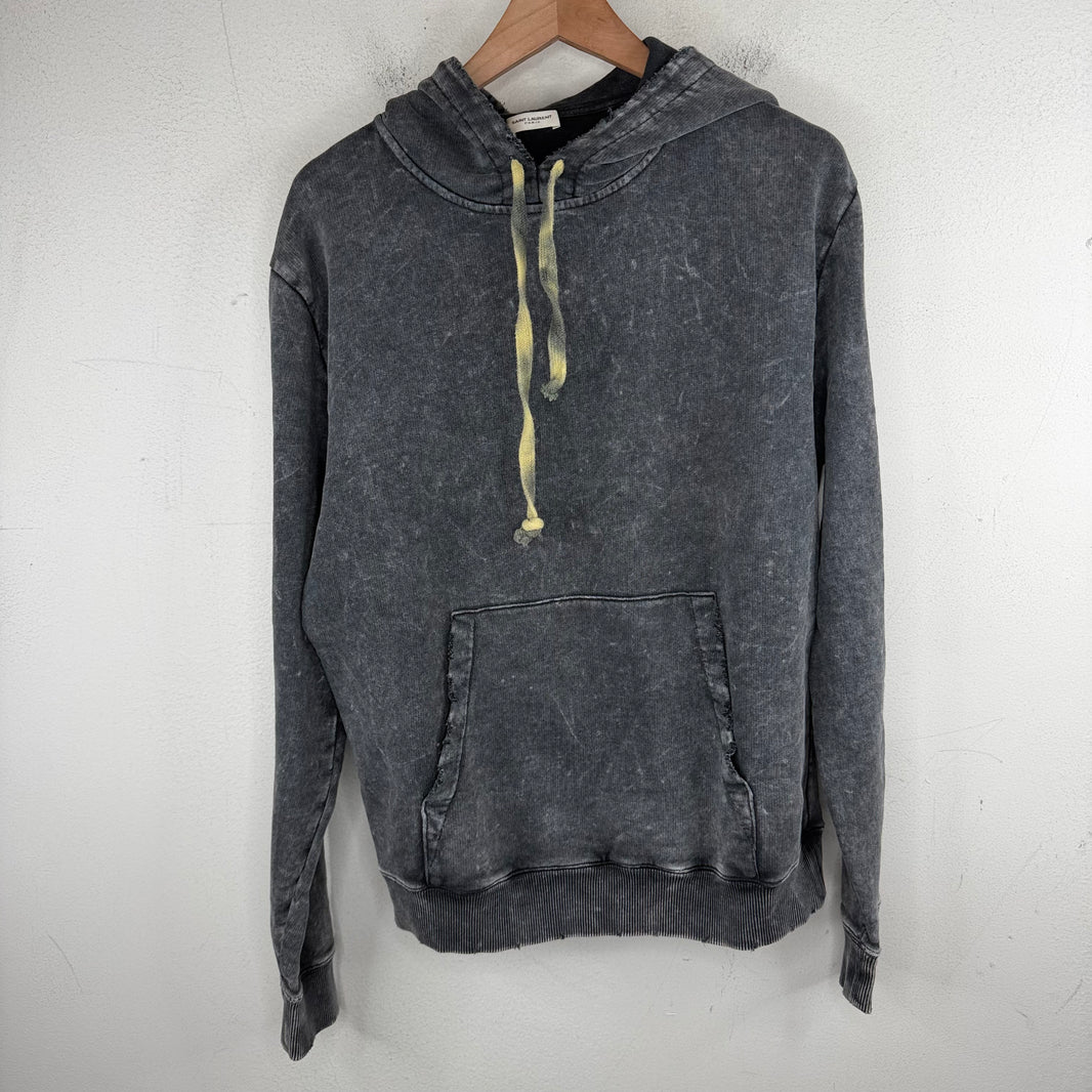 Saint Laurent Acid Wash Hoodie