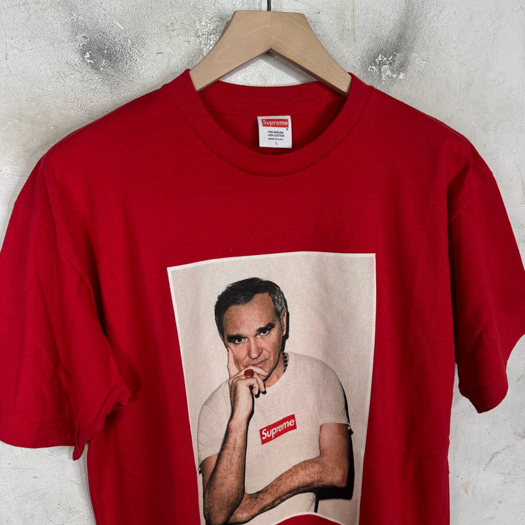 Supreme Red Morrisey Test Print Sample 3 T-Shirt