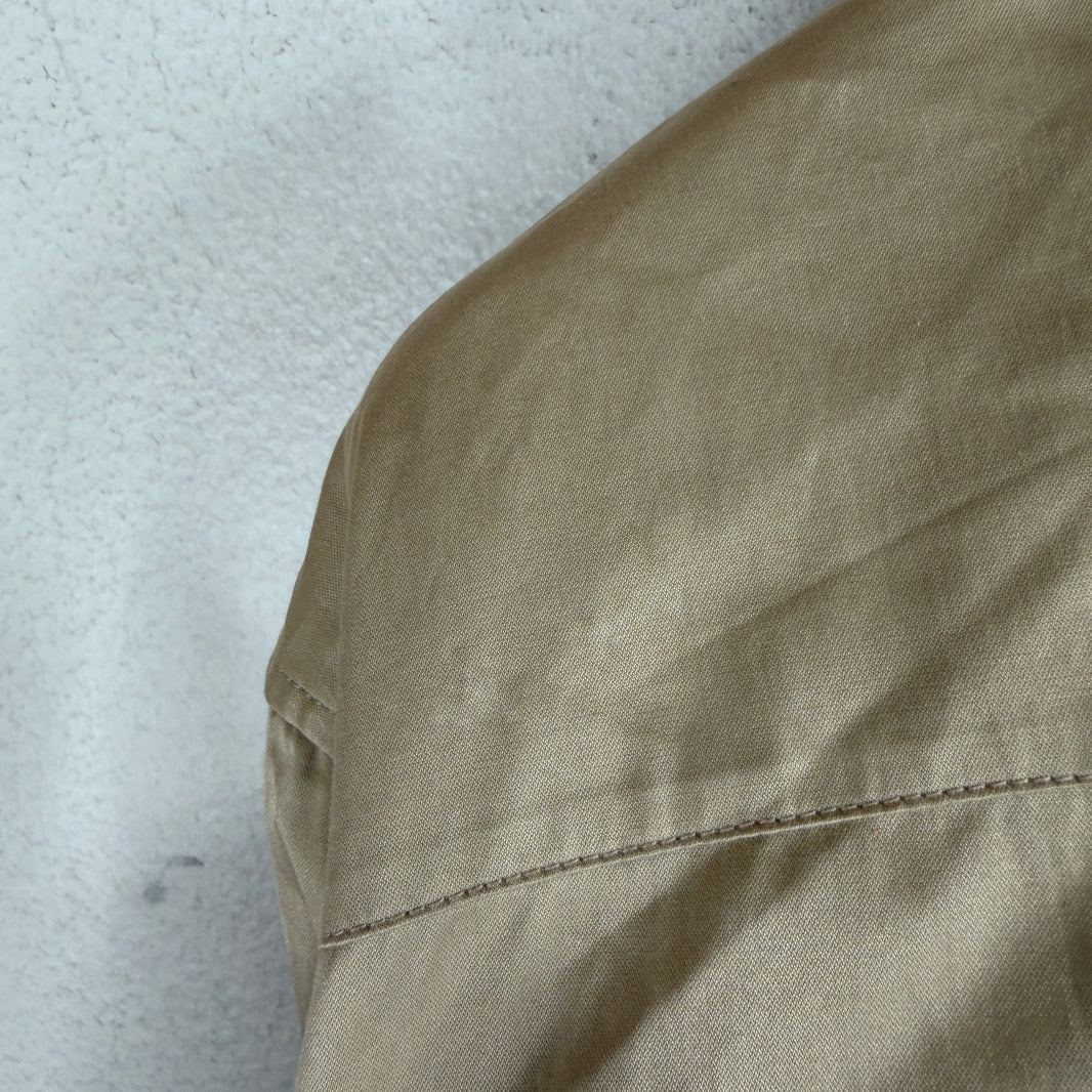 The Row Beige Long Shirt