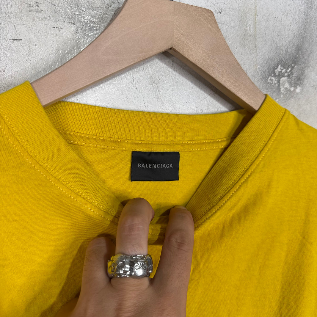 Balenciaga Yellow Scholl T-Shirt