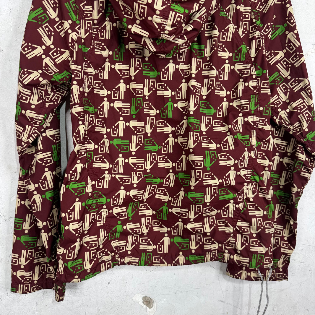 CDG Shirt Trash Icon Windbreaker Jacket