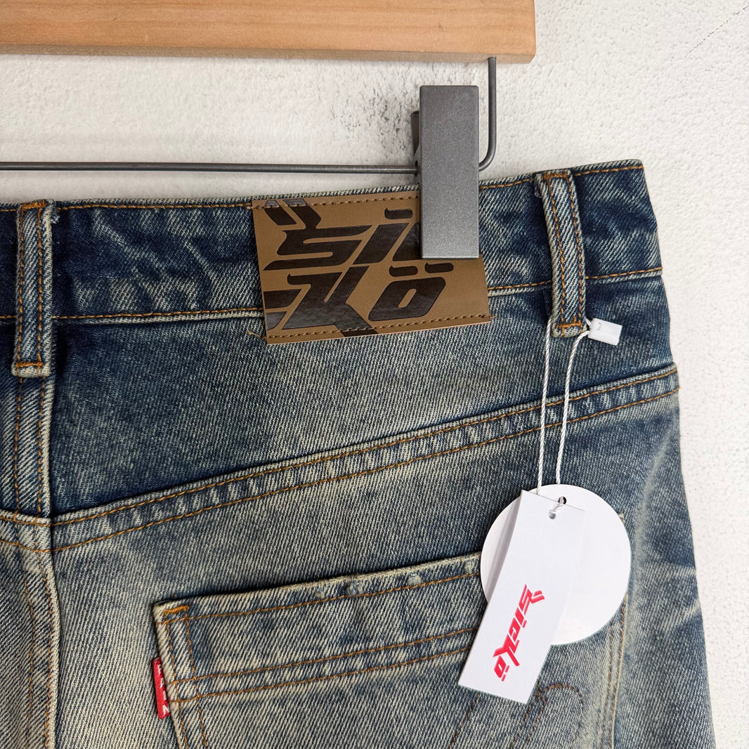 Sicko Embroidered Jeans
